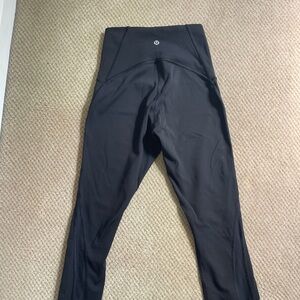 Like new Lululemon Black High-Waisted Leggings - size 4